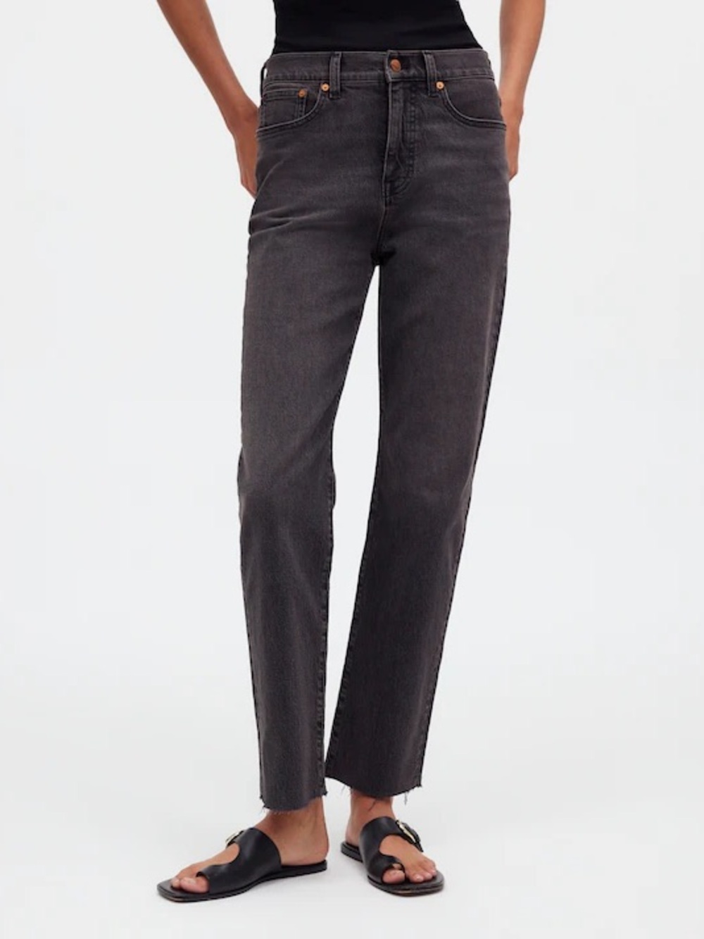 Madewell 90s Straight Crop Jean